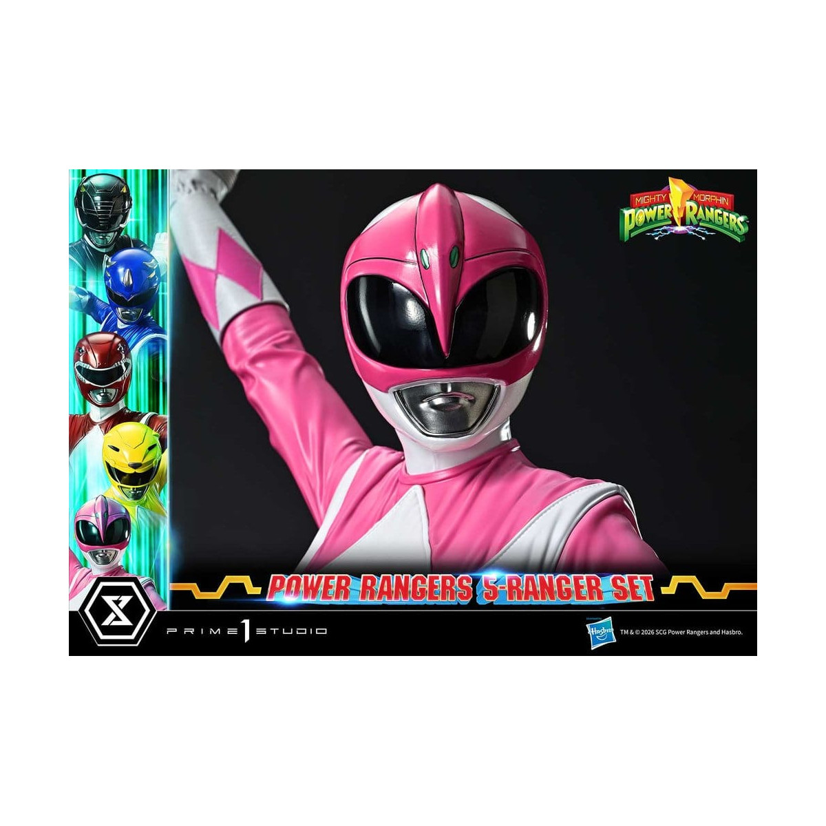 Prime 1 Studio - Mighty Morphin Power Rangers: Premium Masterline Set of 5 1/4-Scale Deluxe Figurines