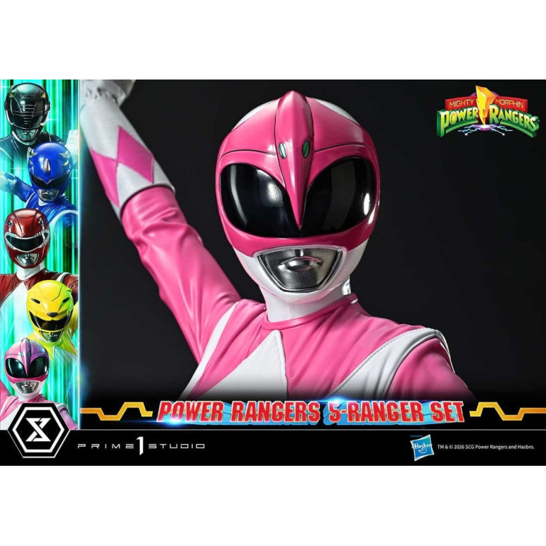 Prime 1 Studio - Mighty Morphin Power Rangers: Premium Masterline Set of 5 1/4-Scale Deluxe Figurines
