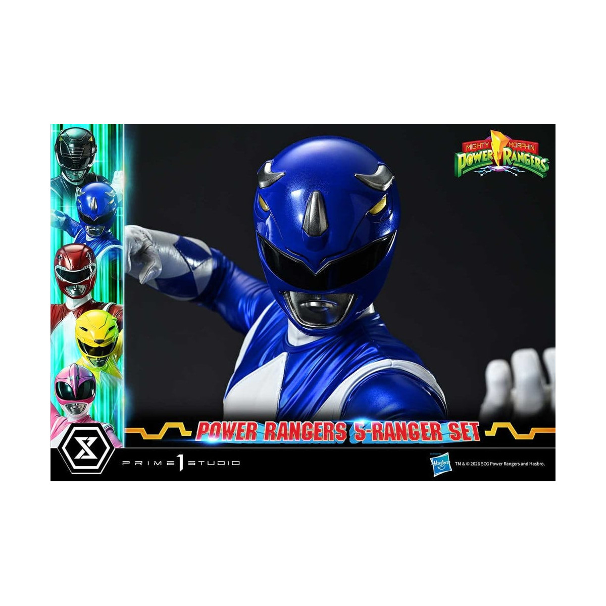 Prime 1 Studio - Mighty Morphin Power Rangers: Premium Masterline Set of 5 1/4-Scale Deluxe Figurines