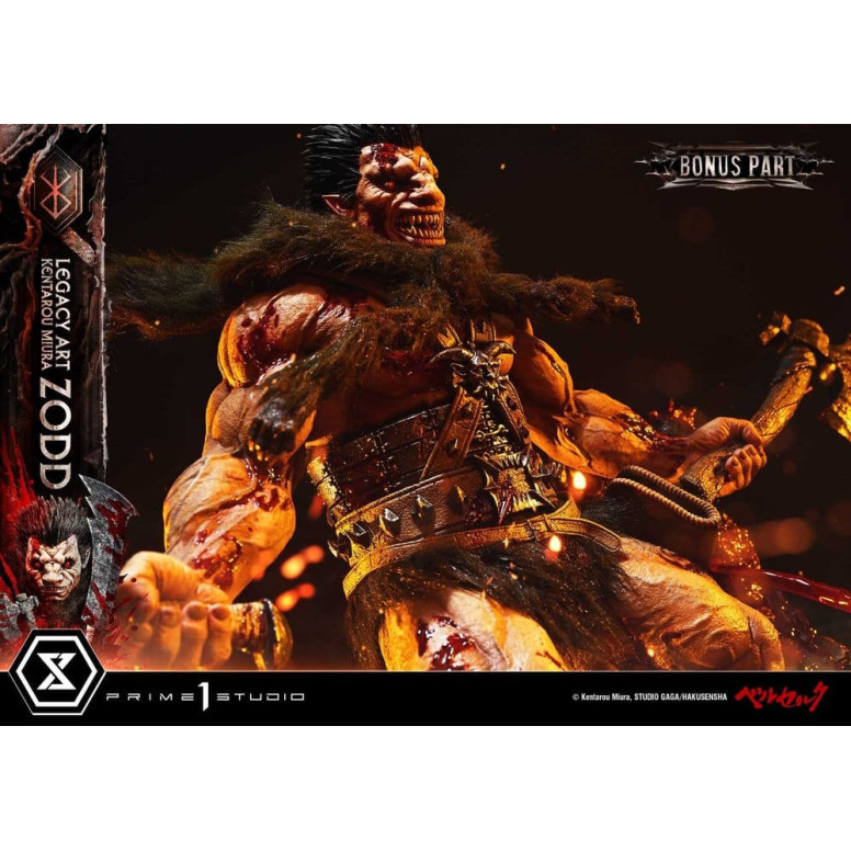 Prime 1 Studio Berserk - Kentaro Miura Legacy Art Berserker ZODD DX Bonus Version 1/4 Scale Statue