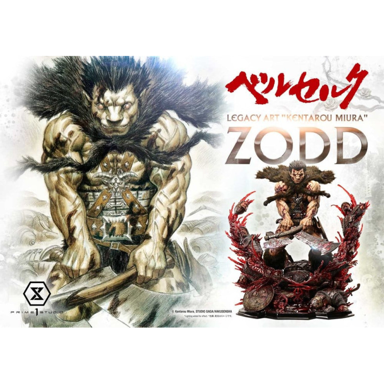 Prime 1 Studio Berserk - Kentaro Miura Legacy Art Berserker ZODD DX Bonus Version 1/4 Scale Statue