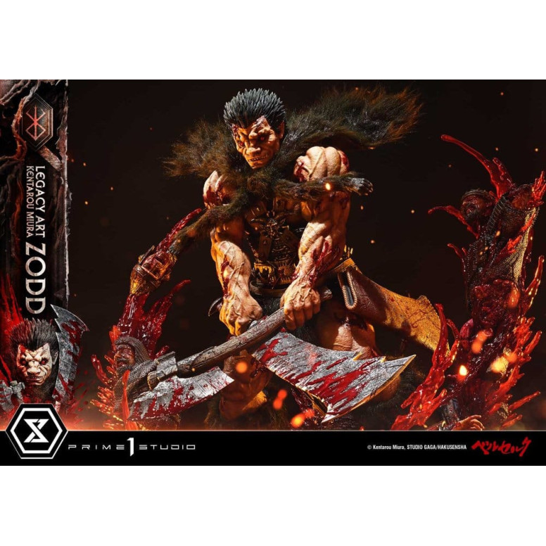 Prime 1 Studio Berserk - Kentaro Miura Legacy Art Berserker ZODD DX Bonus Version 1/4 Scale Statue