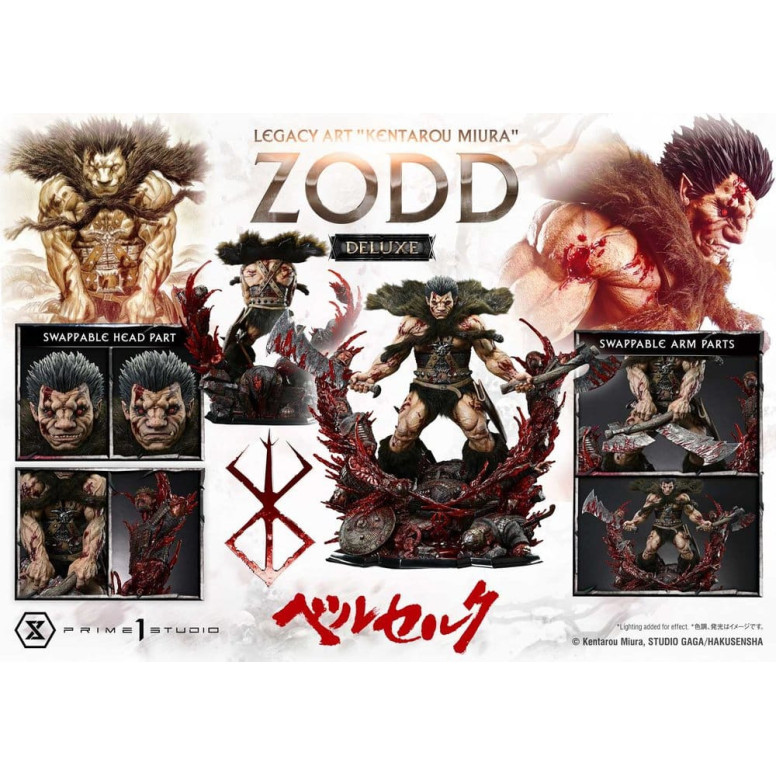 Prime 1 Studio Berserk - Kentaro Miura Legacy Art Berserker ZODD DX Bonus Version 1/4 Scale Statue
