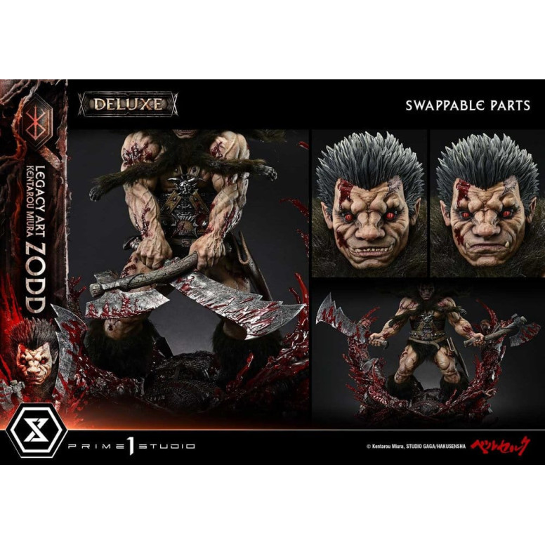 Prime 1 Studio Berserk - Kentaro Miura Legacy Art Berserker ZODD DX Bonus Version 1/4 Scale Statue