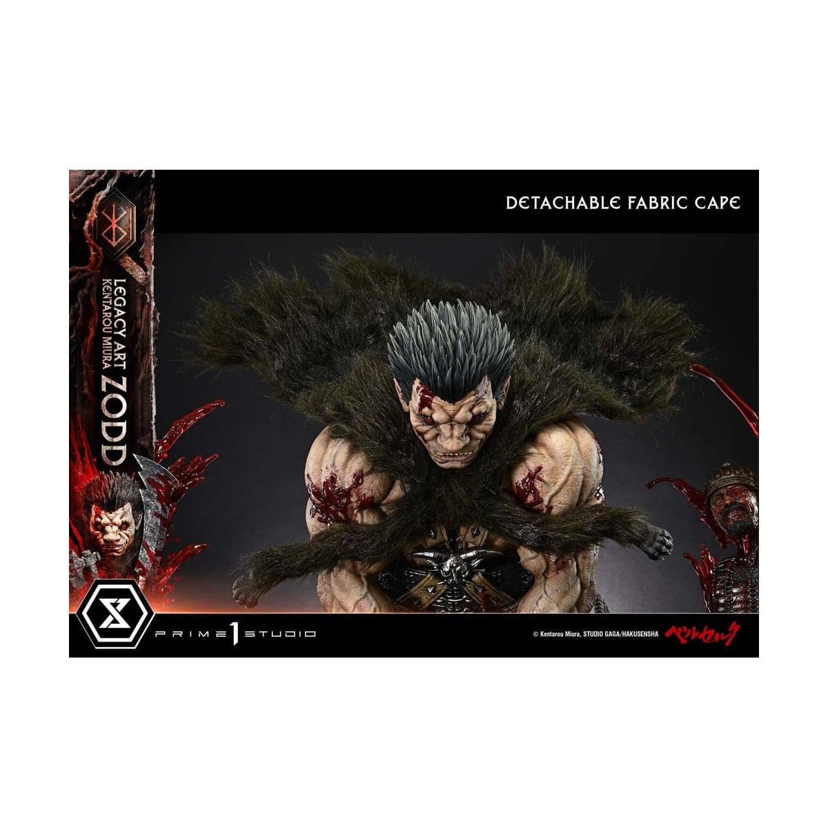 Prime 1 Studio Berserk - Kentaro Miura Legacy Art Berserker ZODD DX Bonus Version 1/4 Scale Statue