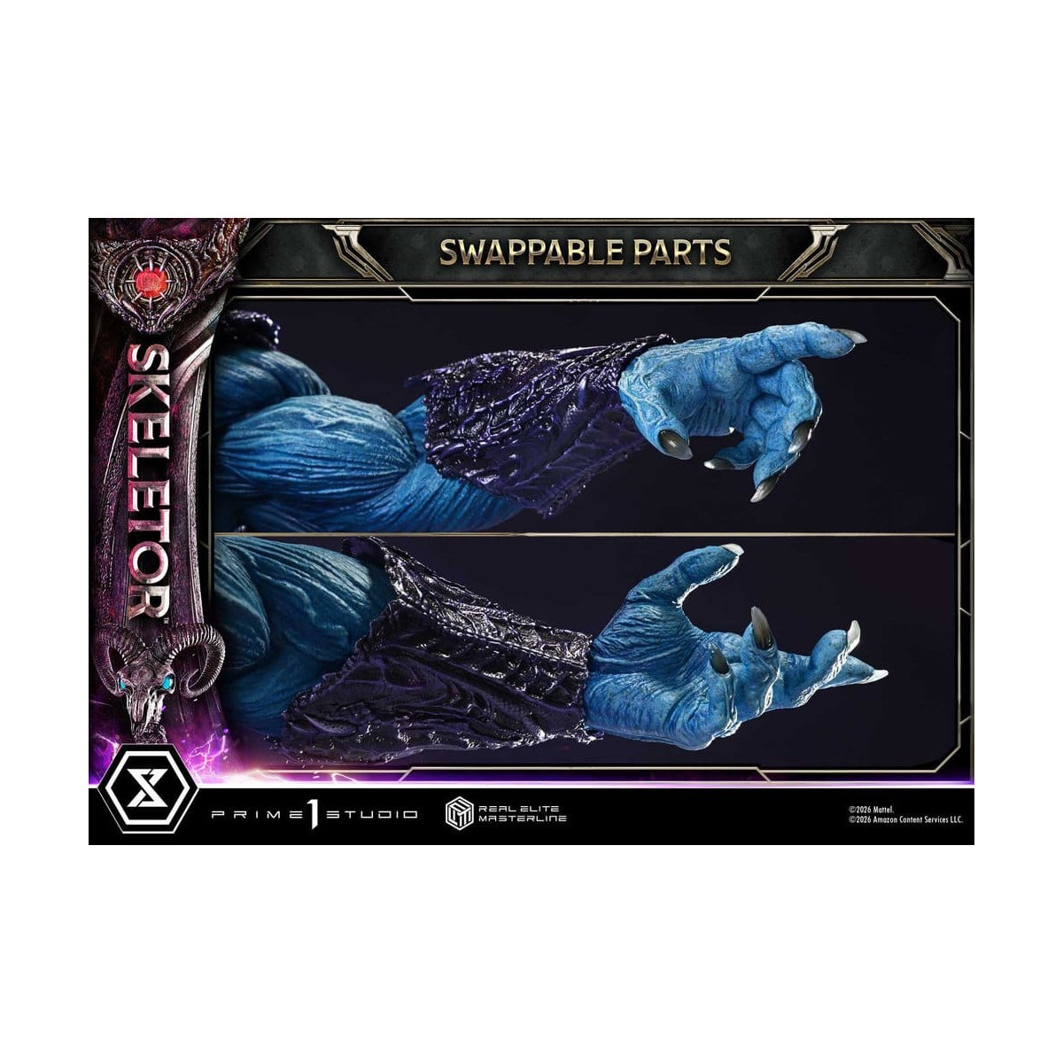 Prime 1 Studio - Skeletor Bonus Version - Masters of the Universe (2026) Real Elite Masterline 1/3