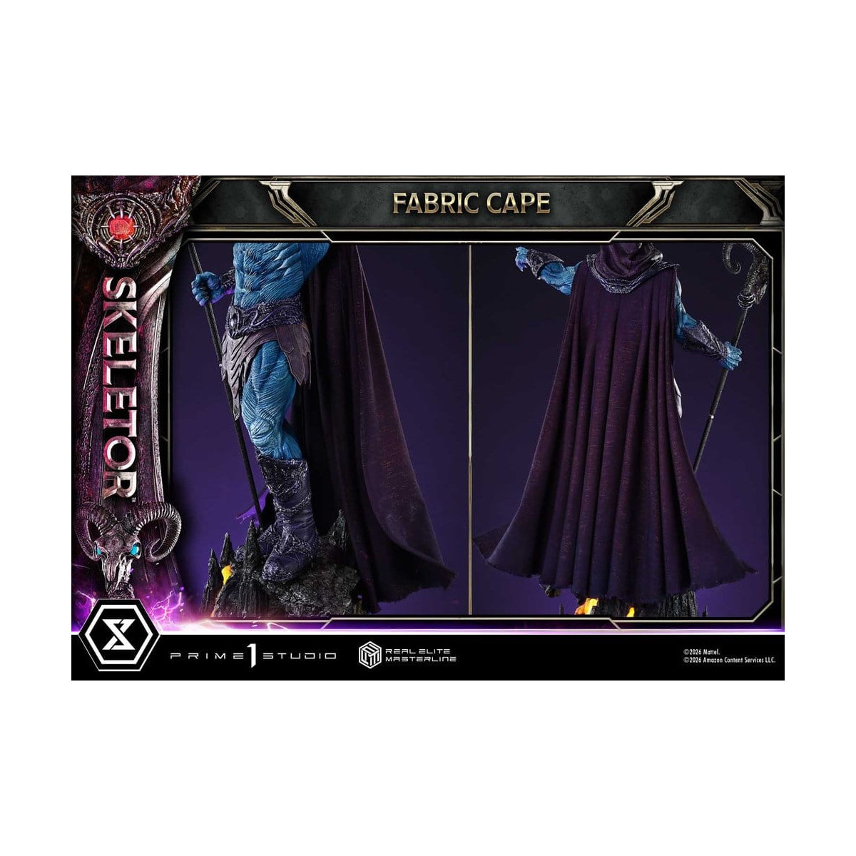 Prime 1 Studio - Skeletor Bonus Version - Masters of the Universe (2026) Real Elite Masterline 1/3