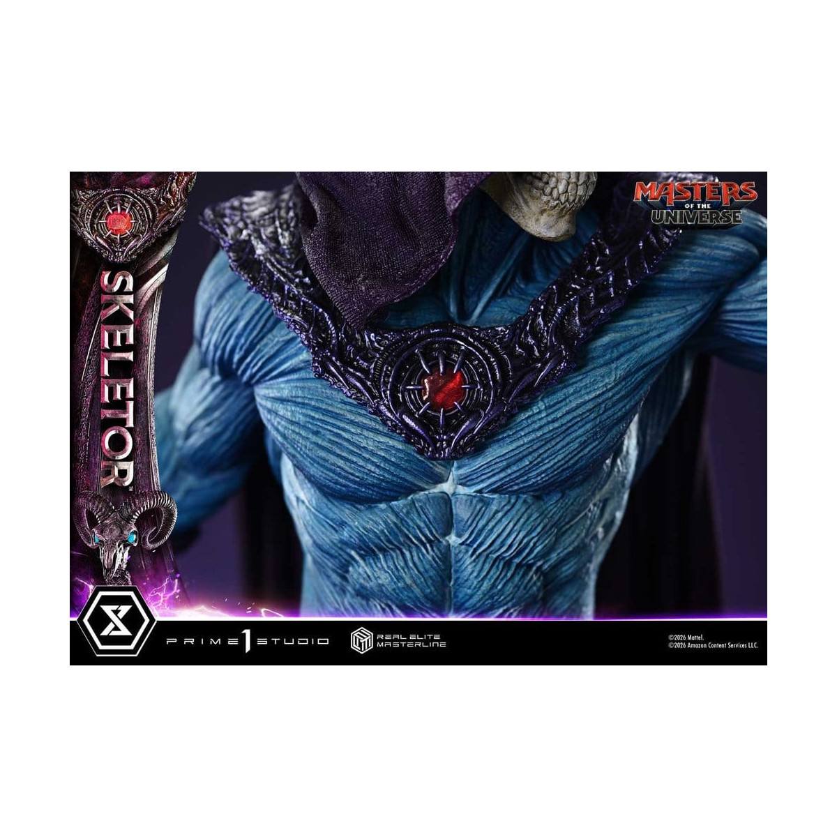Prime 1 Studio - Skeletor Bonus Version - Masters of the Universe (2026) Real Elite Masterline 1/3