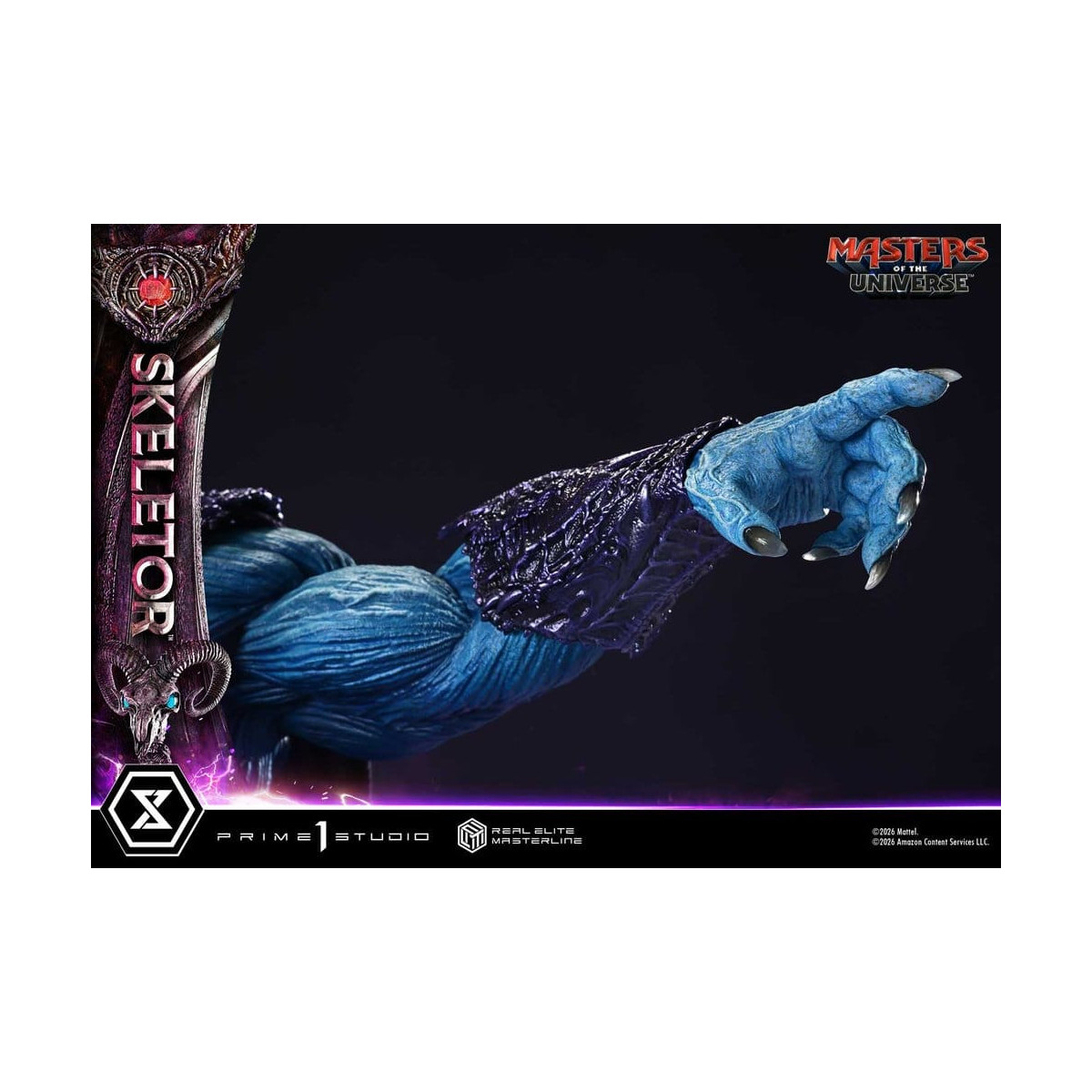 Prime 1 Studio - Skeletor Bonus Version - Masters of the Universe (2026) Real Elite Masterline 1/3