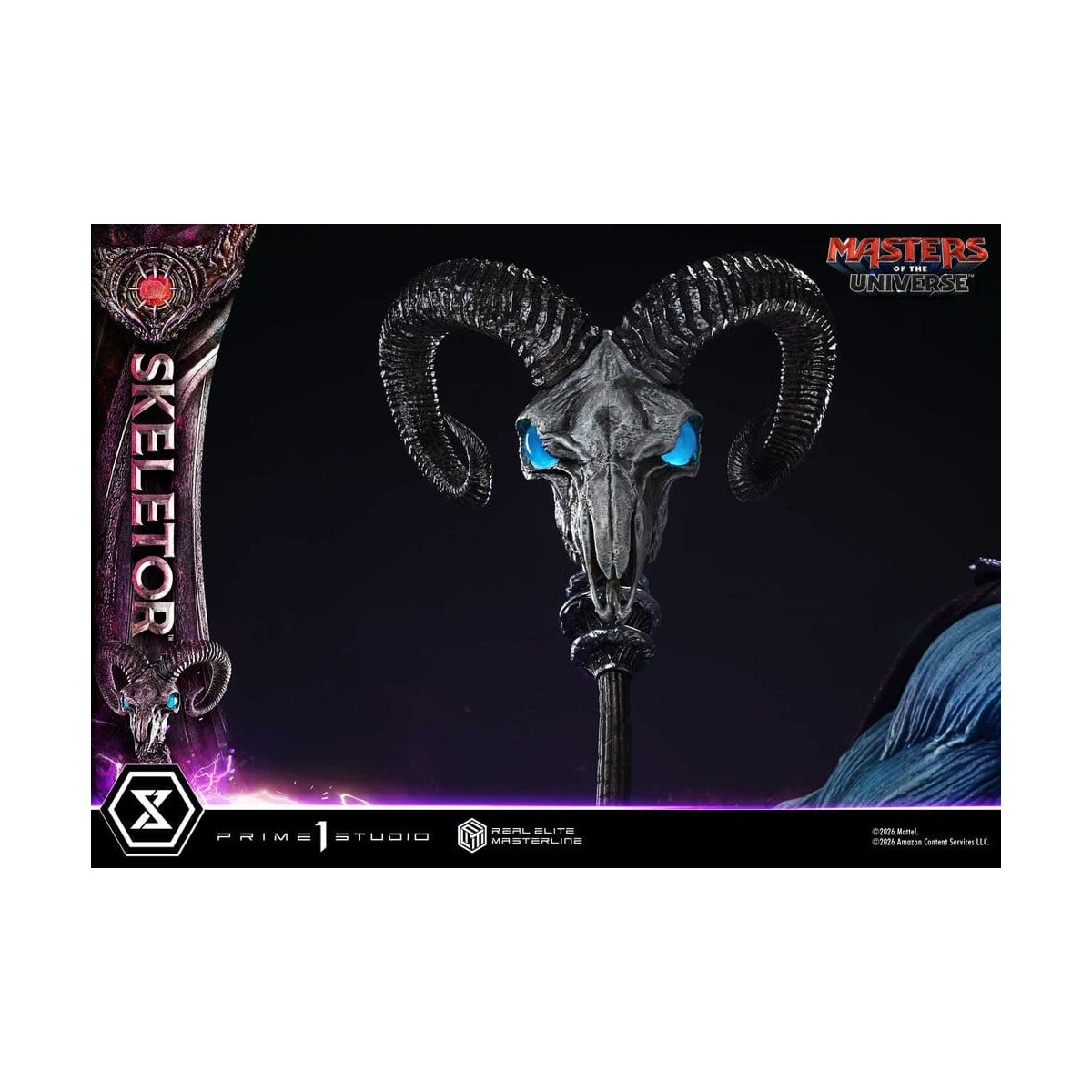Prime 1 Studio - Skeletor Bonus Version - Masters of the Universe (2026) Real Elite Masterline 1/3
