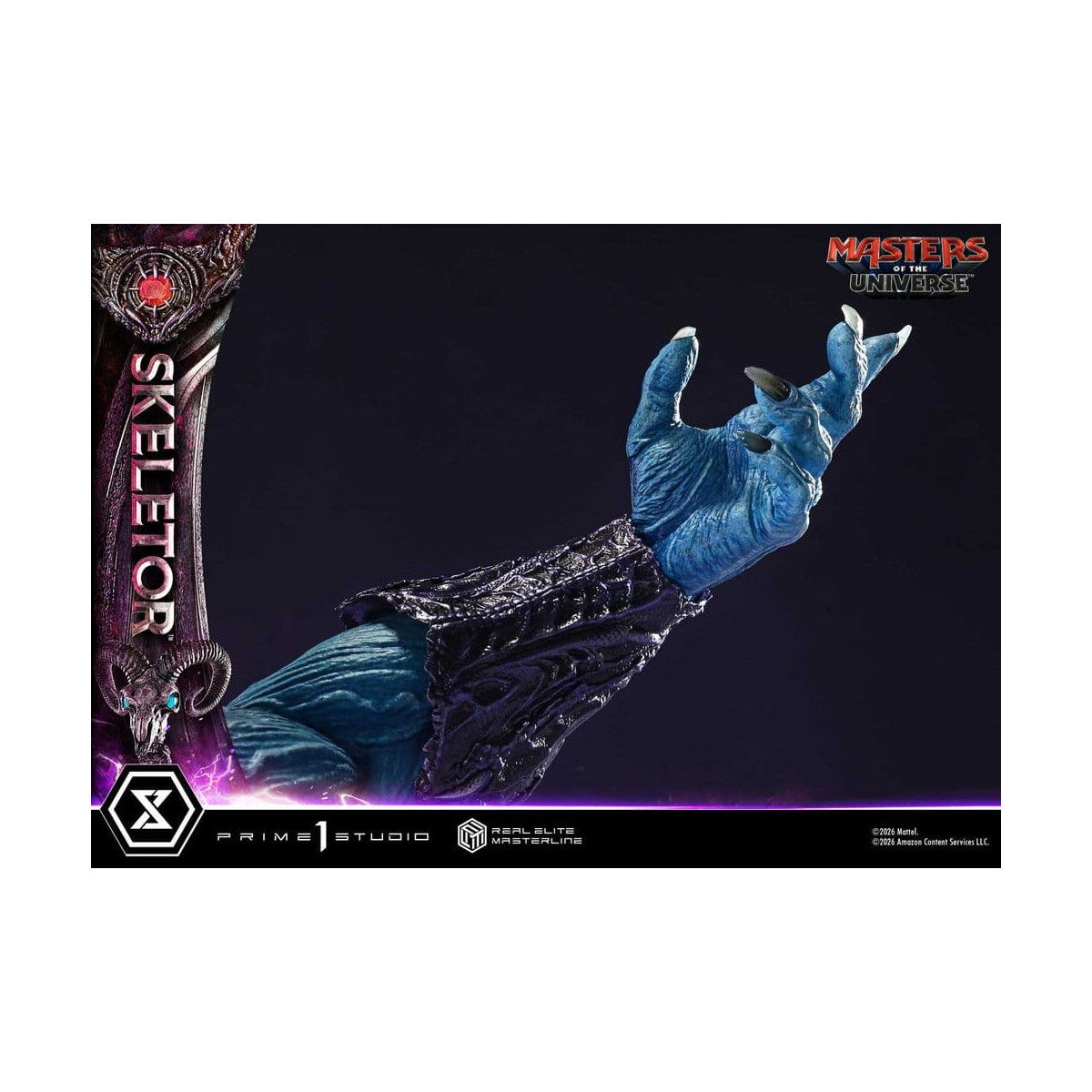 Prime 1 Studio - Skeletor Bonus Version - Masters of the Universe (2026) Real Elite Masterline 1/3