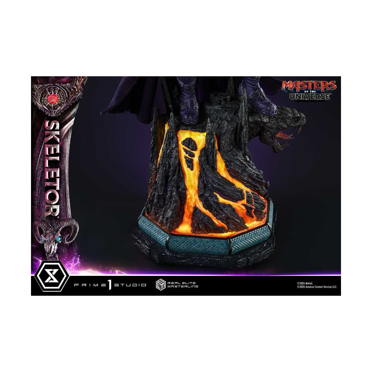 Prime 1 Studio - Skeletor Bonus Version - Masters of the Universe (2026) Real Elite Masterline 1/3