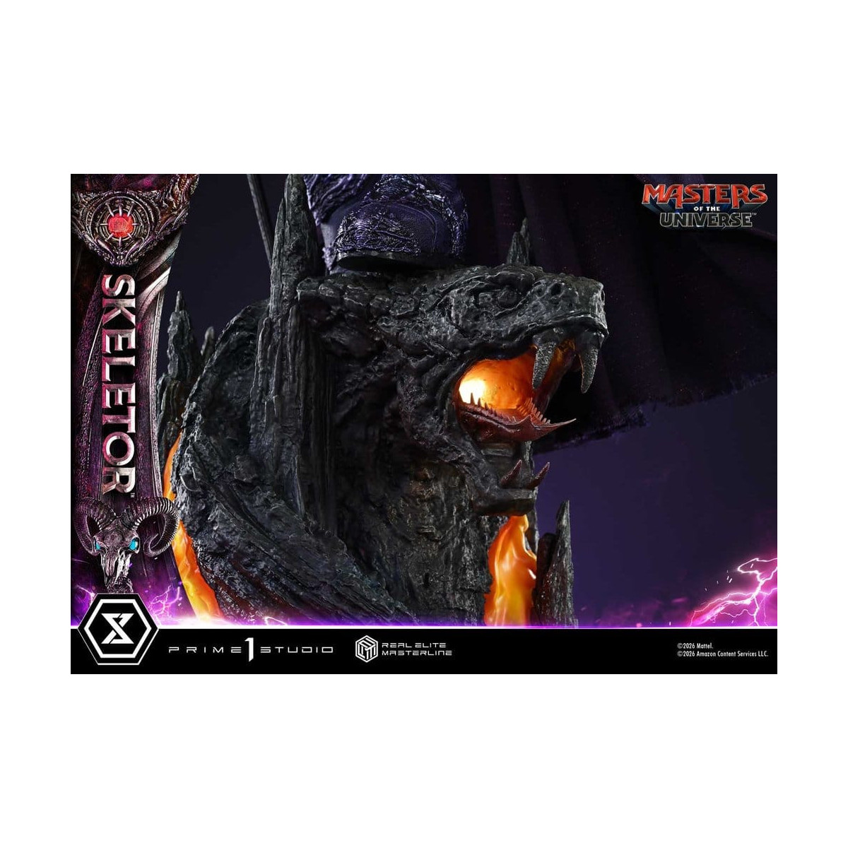 Prime 1 Studio - Skeletor Bonus Version - Masters of the Universe (2026) Real Elite Masterline 1/3