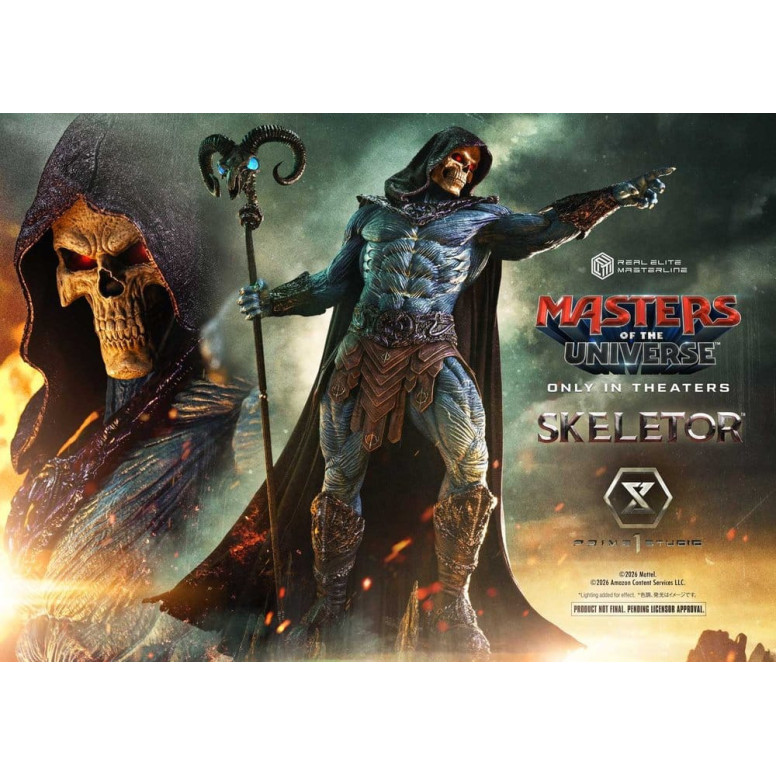 Prime 1 Studio - Skeletor Bonus Version - Masters of the Universe (2026) Real Elite Masterline 1/3