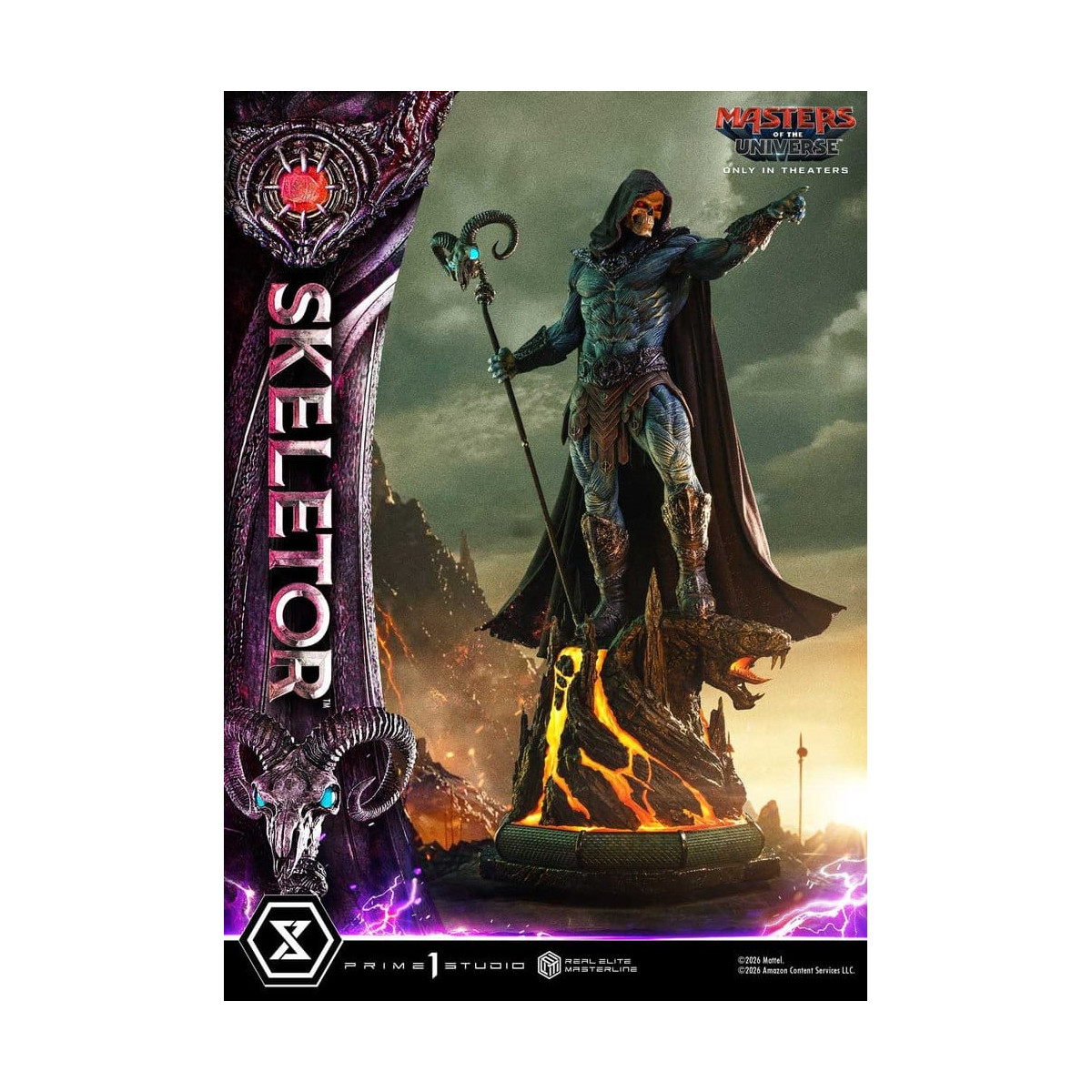 Prime 1 Studio - Skeletor Bonus Version - Masters of the Universe (2026) Real Elite Masterline 1/3