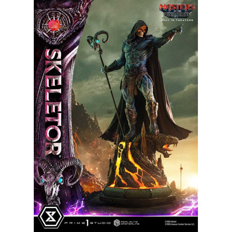 Prime 1 Studio - Skeletor Bonus Version - Masters of the Universe (2026) Real Elite Masterline 1/3