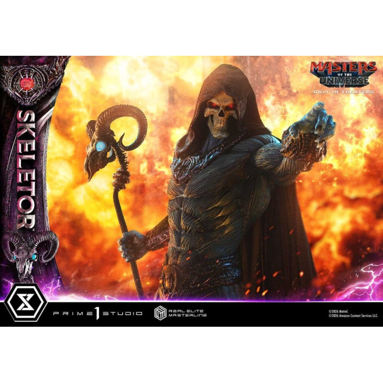 Prime 1 Studio - Skeletor Bonus Version - Masters of the Universe (2026) Real Elite Masterline 1/3