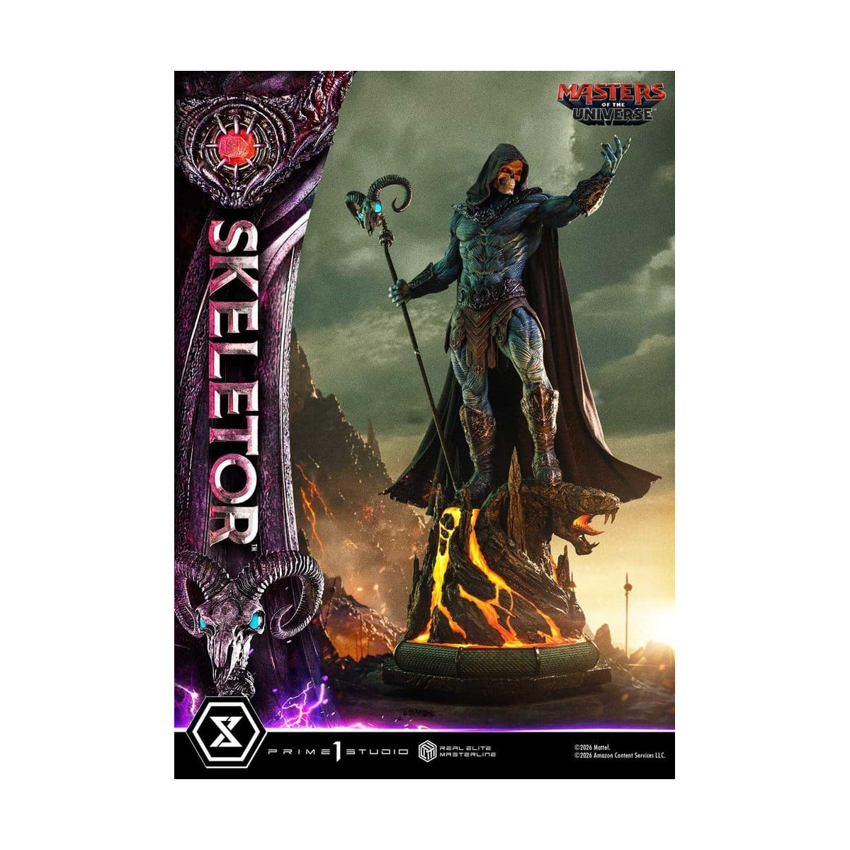 Prime 1 Studio - Skeletor Bonus Version - Masters of the Universe (2026) Real Elite Masterline 1/3