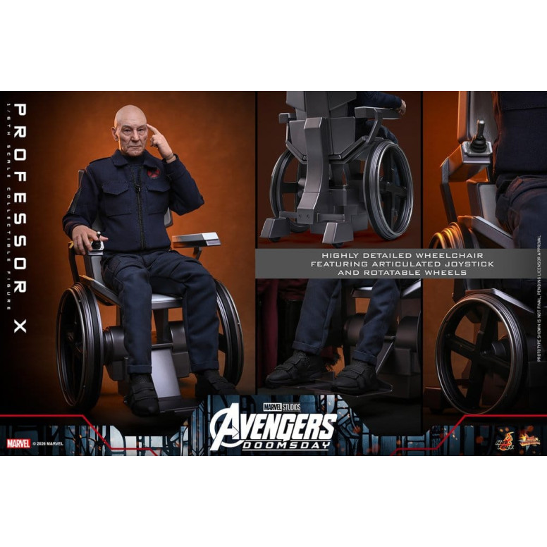 Hot Toys - Professor X 1/6 - Avengers: Doomsday