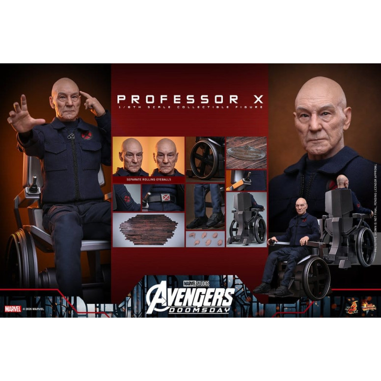 Hot Toys - Professor X 1/6 - Avengers: Doomsday