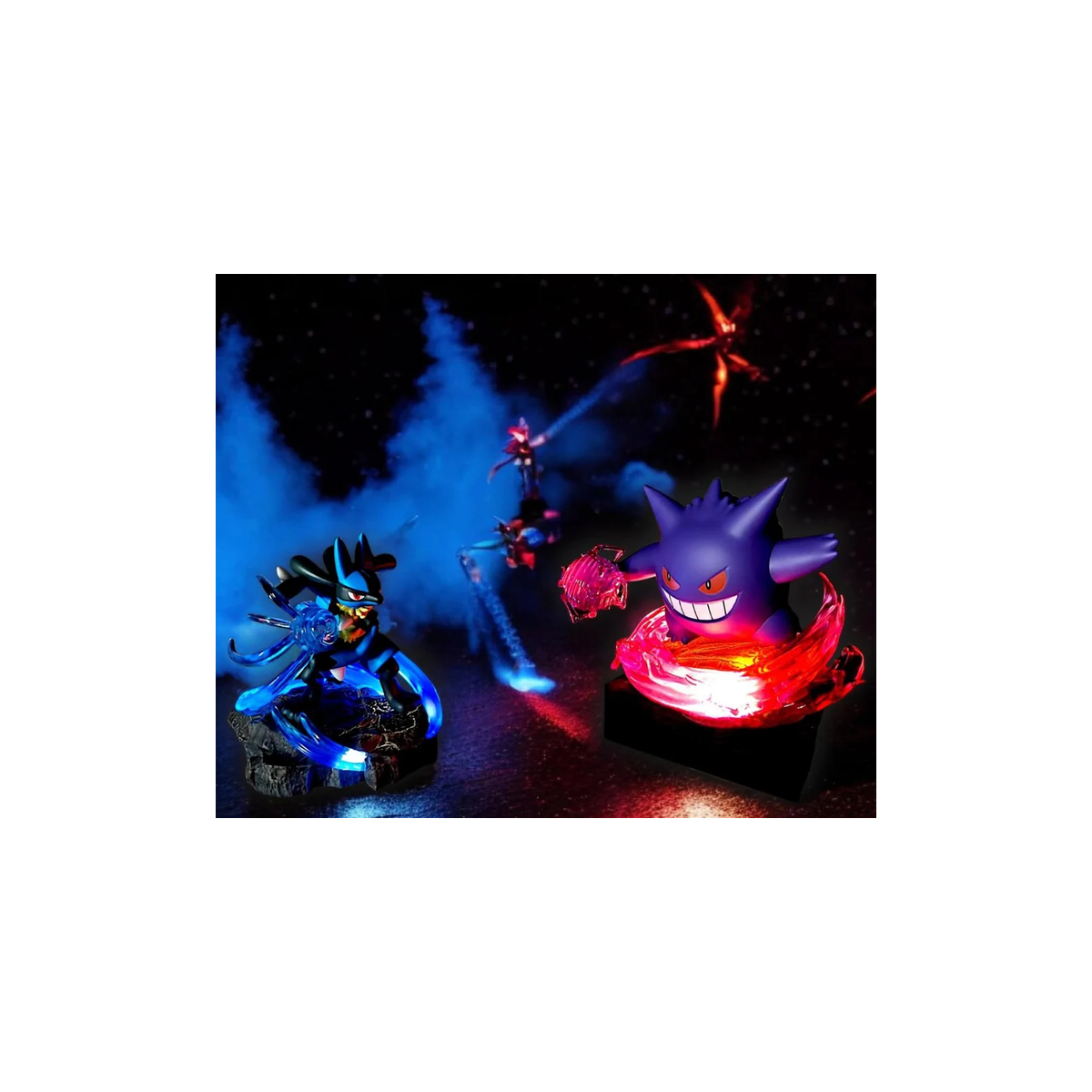 Langbowang Funism - Holly Box Pokémon - LED Diorama Battle Moments - Set of 6 Figures