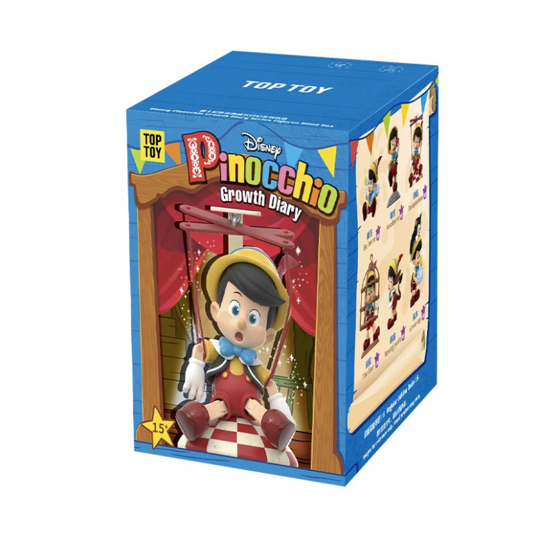 Toy Pop - Disney Pinocchio Growth Diary - Set of 6 Blind Box Figures