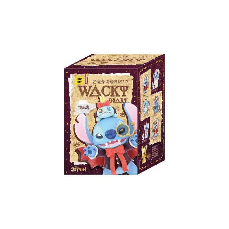 Toy Pop - Disney Stitch Wacky Diary 2.0 - Set of 6 Blind Box Figures