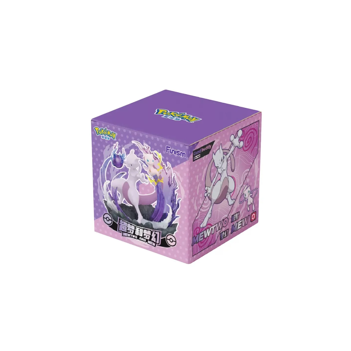 Funism - Pokemon Prime Figure - Mewtwo & Mew