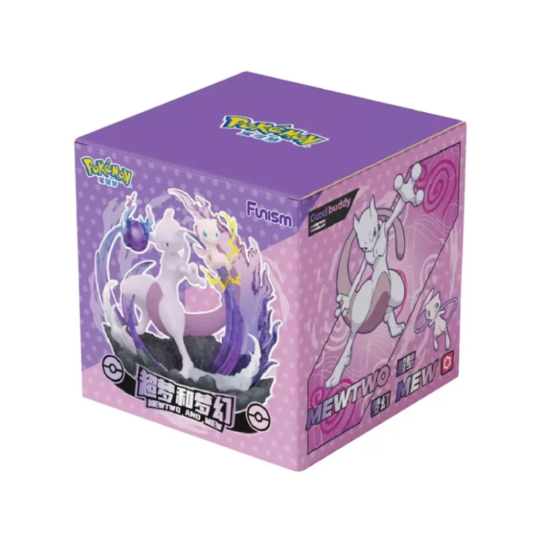 Funism - Pokemon Prime Figure - Mewtwo & Mew