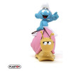 Plastoy - The Smurfs - Smurf Piggy Bank on a Snail's Back