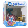 Plastoy - The Smurfs - Smurf Piggy Bank on a Snail's Back