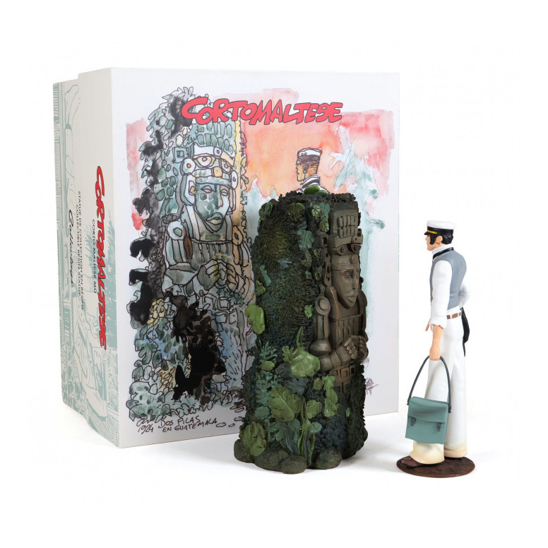 Plastoy - Corto Maltese and the Mū Statue - Collectoys