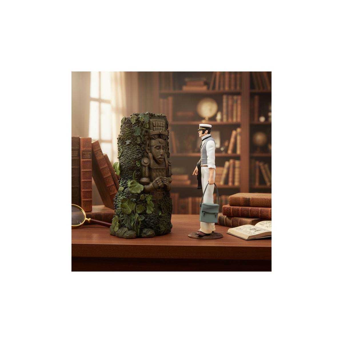 Plastoy - Corto Maltese and the Mū Statue - Collectoys