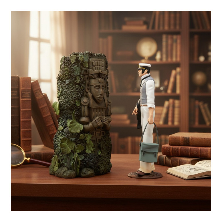 Plastoy - Corto Maltese and the Mū Statue - Collectoys
