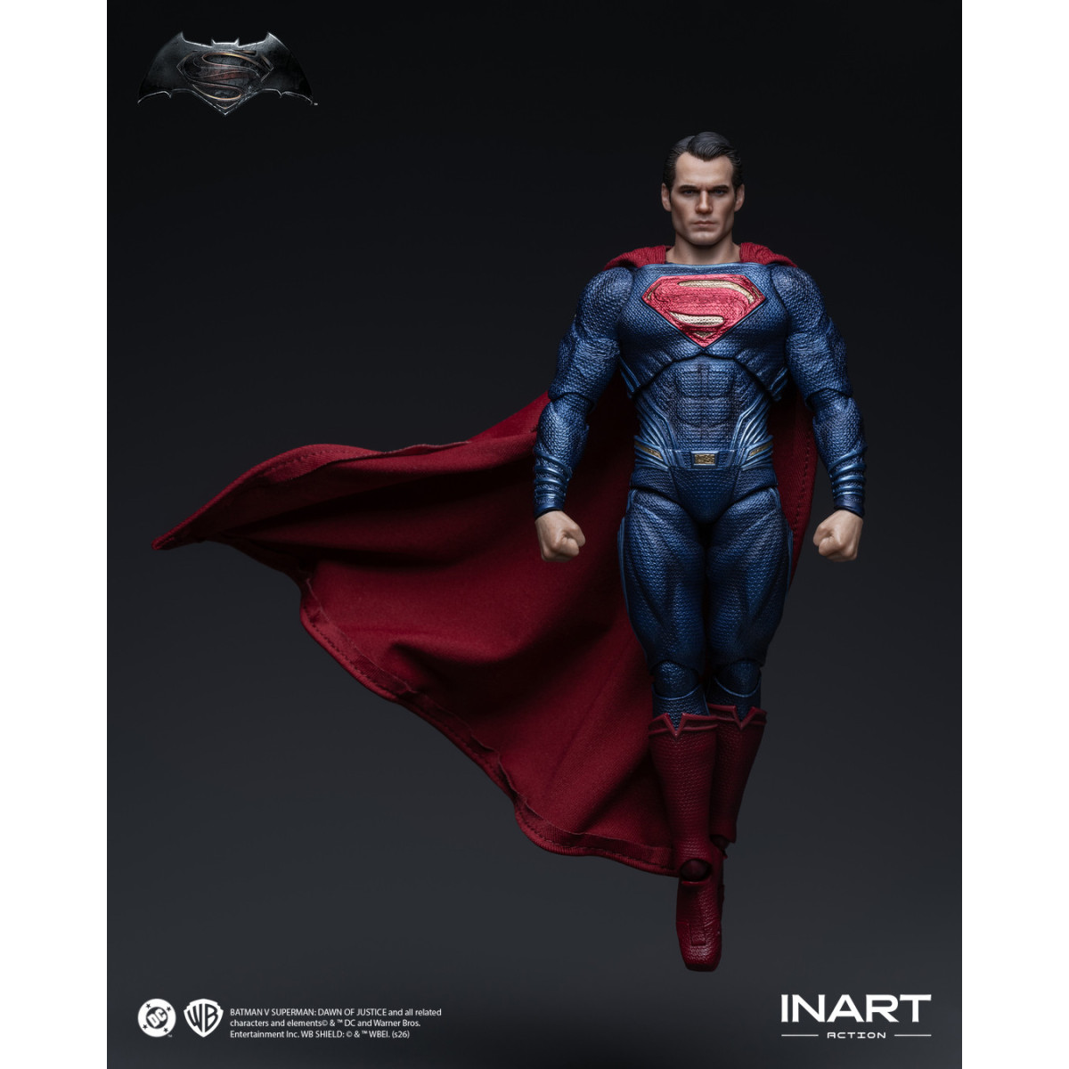 INART - Batman v Superman: Dawn of Justice - 1/12 Scale Superman Action Figure