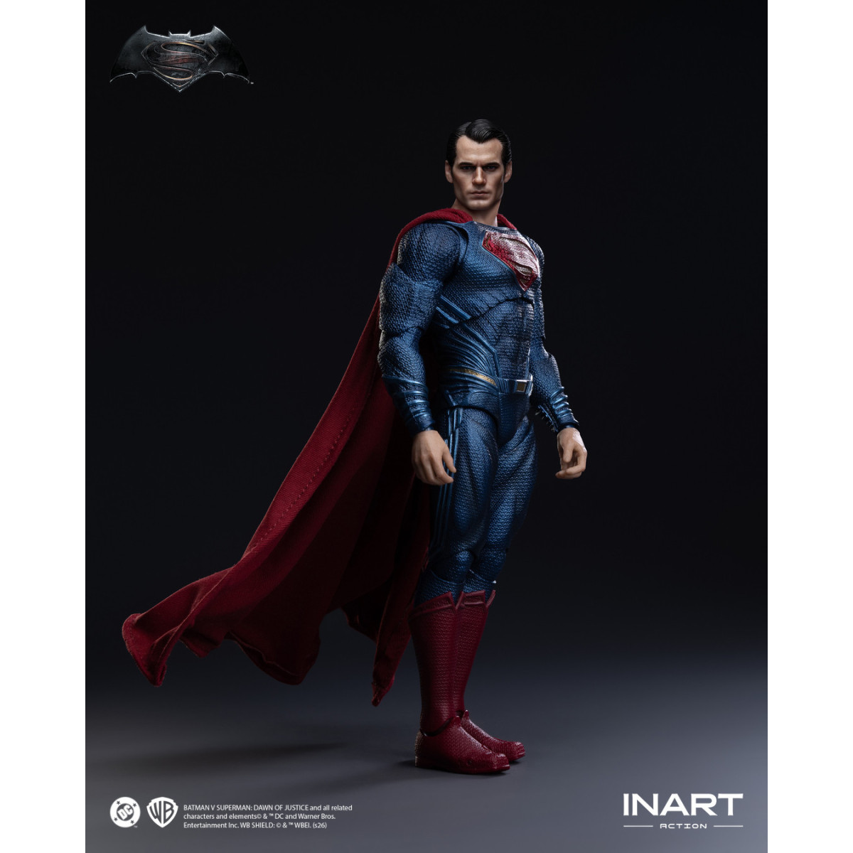 INART - Batman v Superman: Dawn of Justice - 1/12 Scale Superman Action Figure