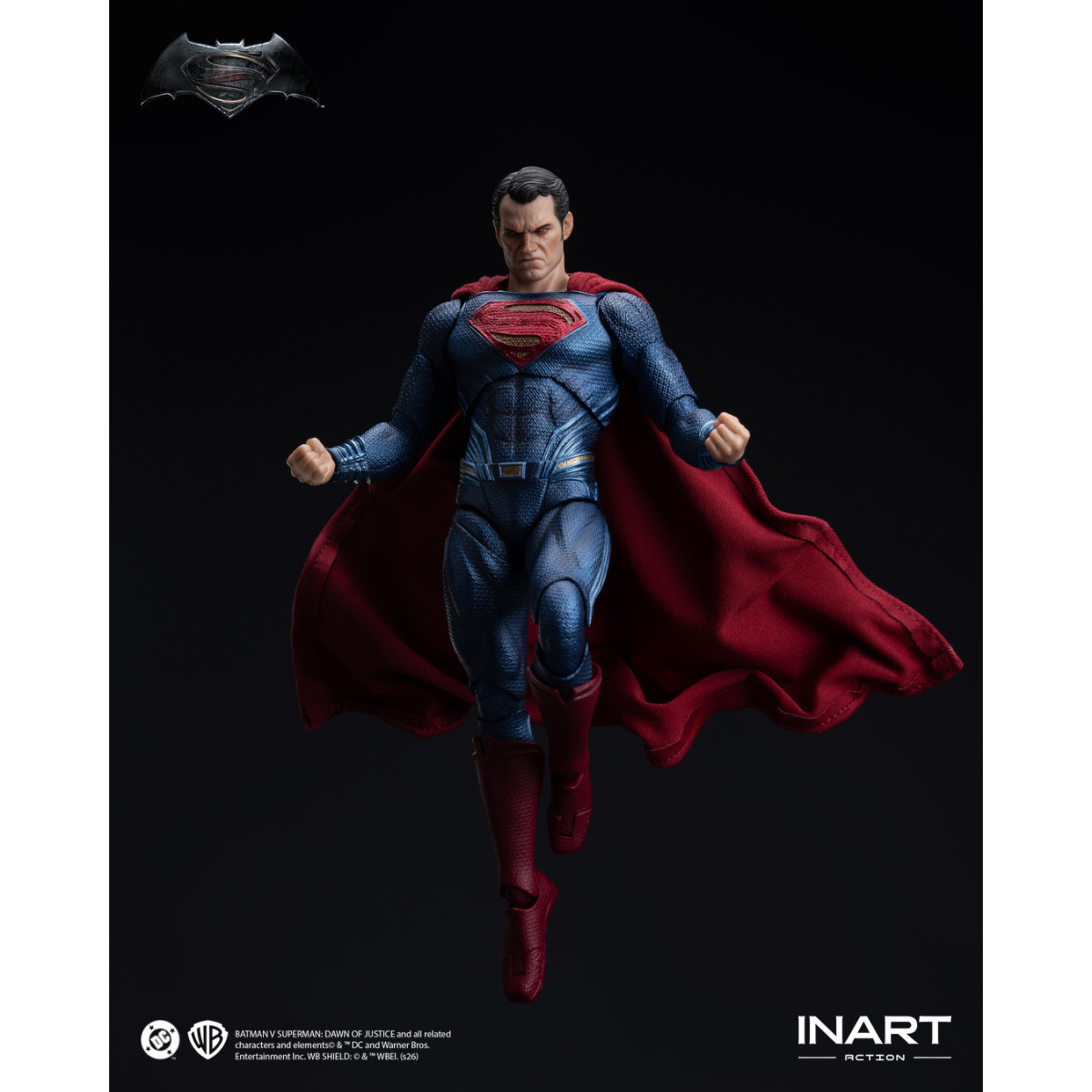 INART - Batman v Superman: Dawn of Justice - 1/12 Scale Superman Action Figure