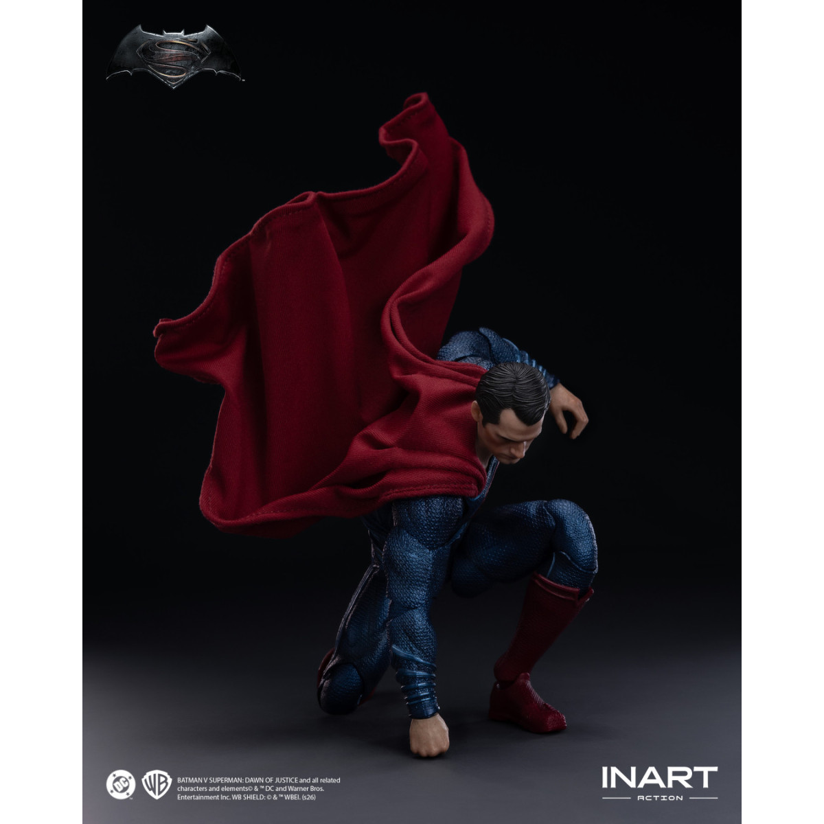 INART - Batman v Superman: Dawn of Justice - 1/12 Scale Superman Action Figure