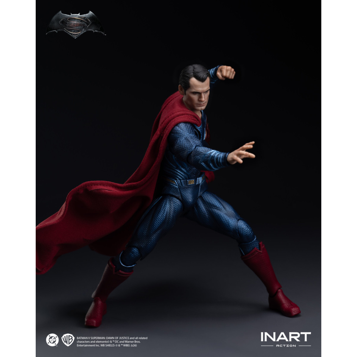 INART - Batman v Superman: Dawn of Justice - 1/12 Scale Superman Action Figure
