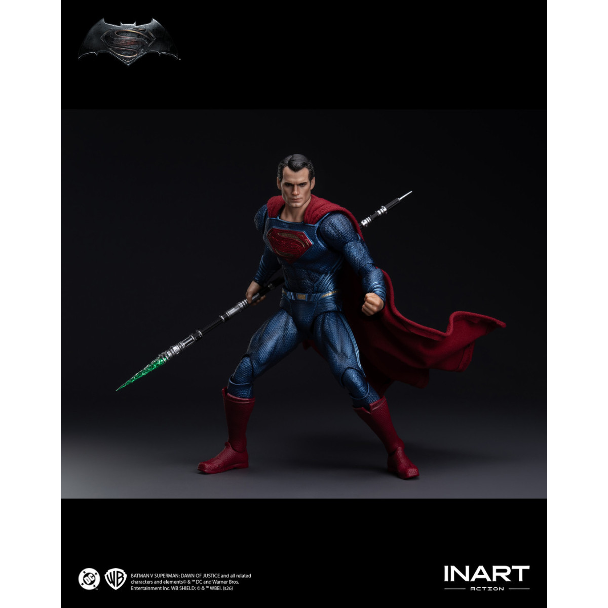 INART - Batman v Superman: Dawn of Justice - 1/12 Scale Superman Action Figure