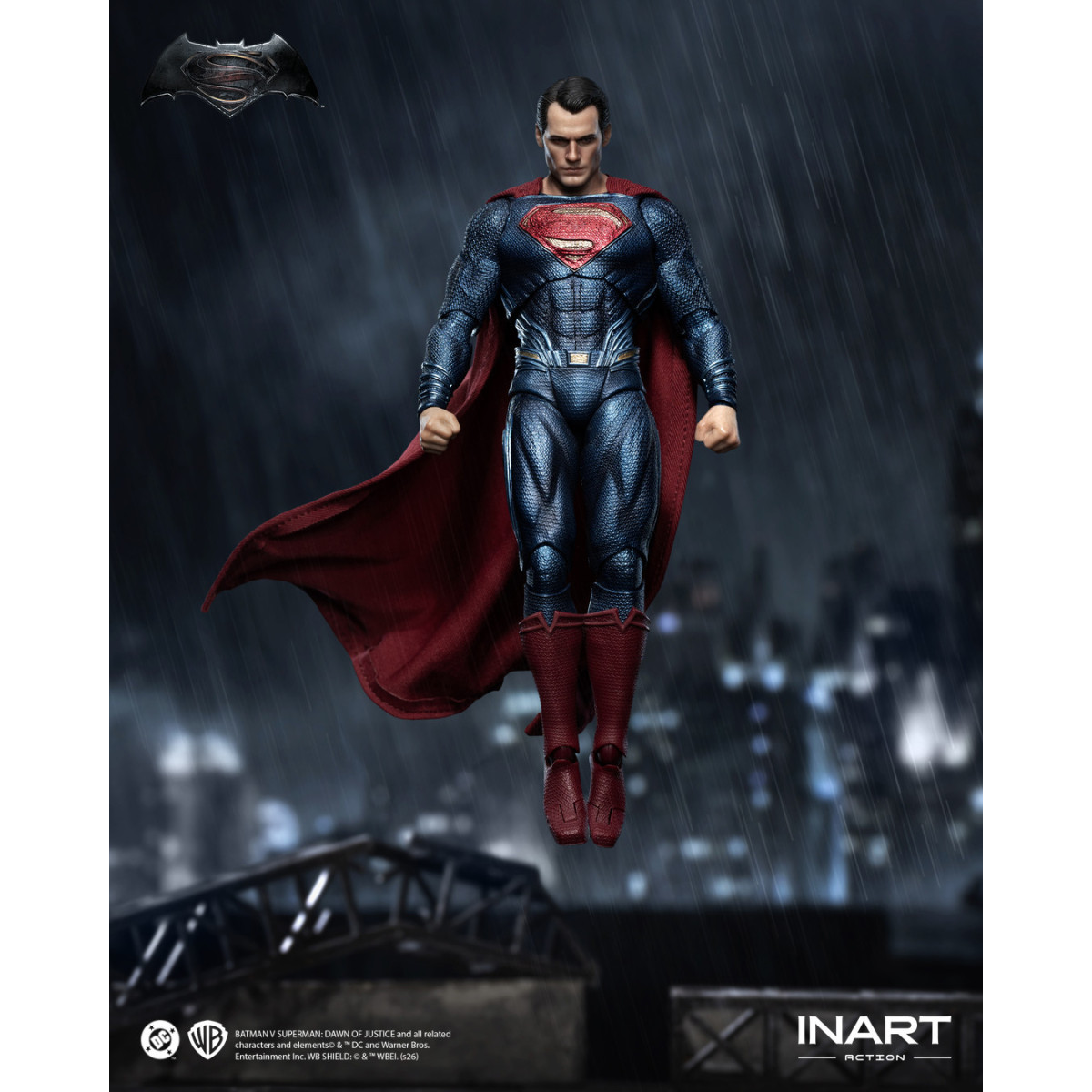 INART - Batman v Superman: Dawn of Justice - 1/12 Scale Superman Action Figure