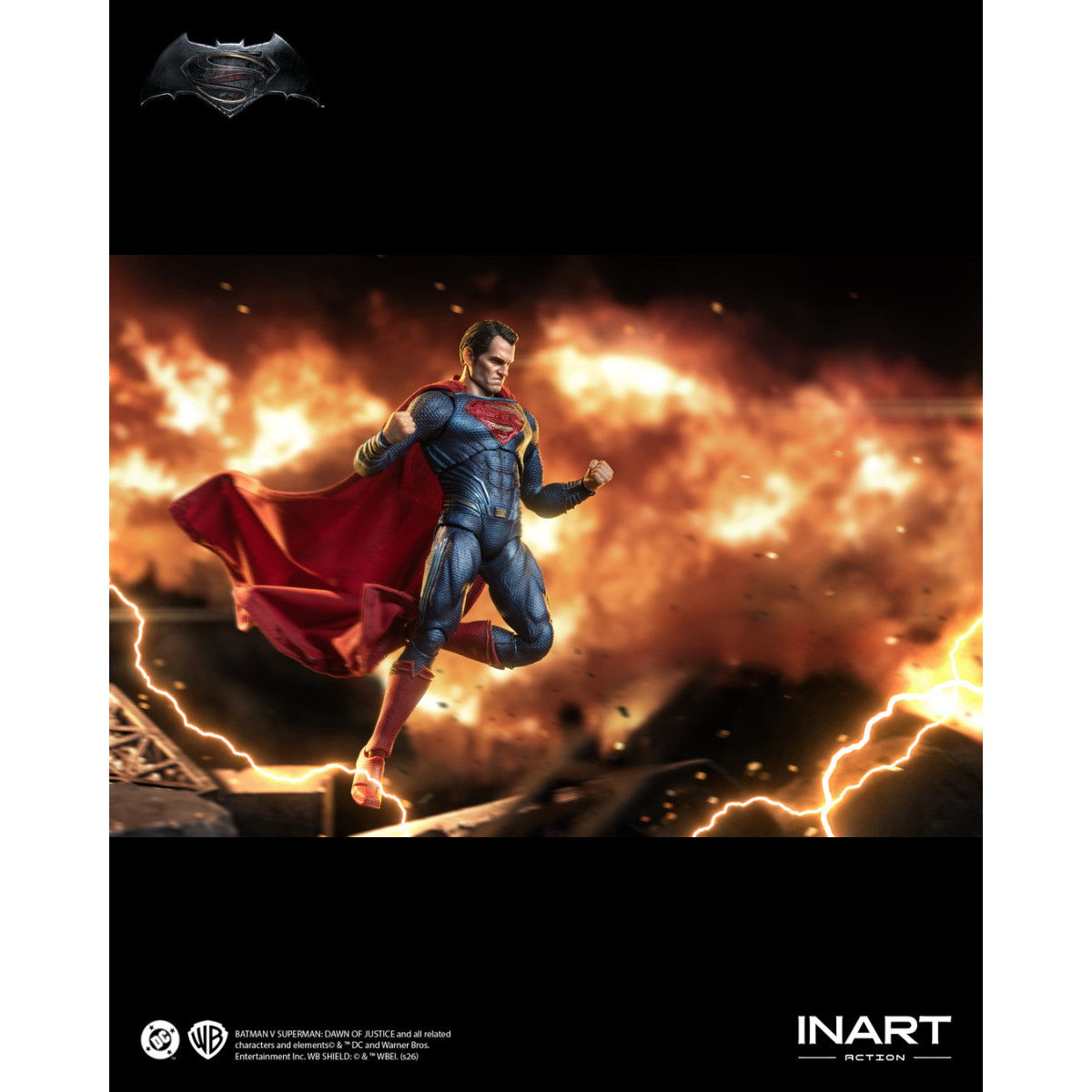 INART - Batman v Superman: Dawn of Justice - 1/12 Scale Superman Action Figure