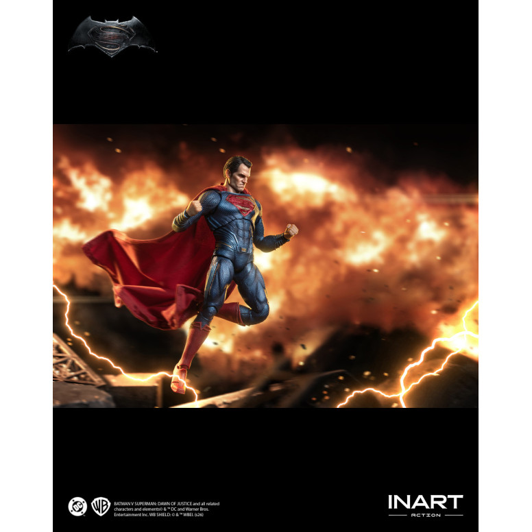 INART - Batman v Superman: Dawn of Justice - 1/12 Scale Superman Action Figure
