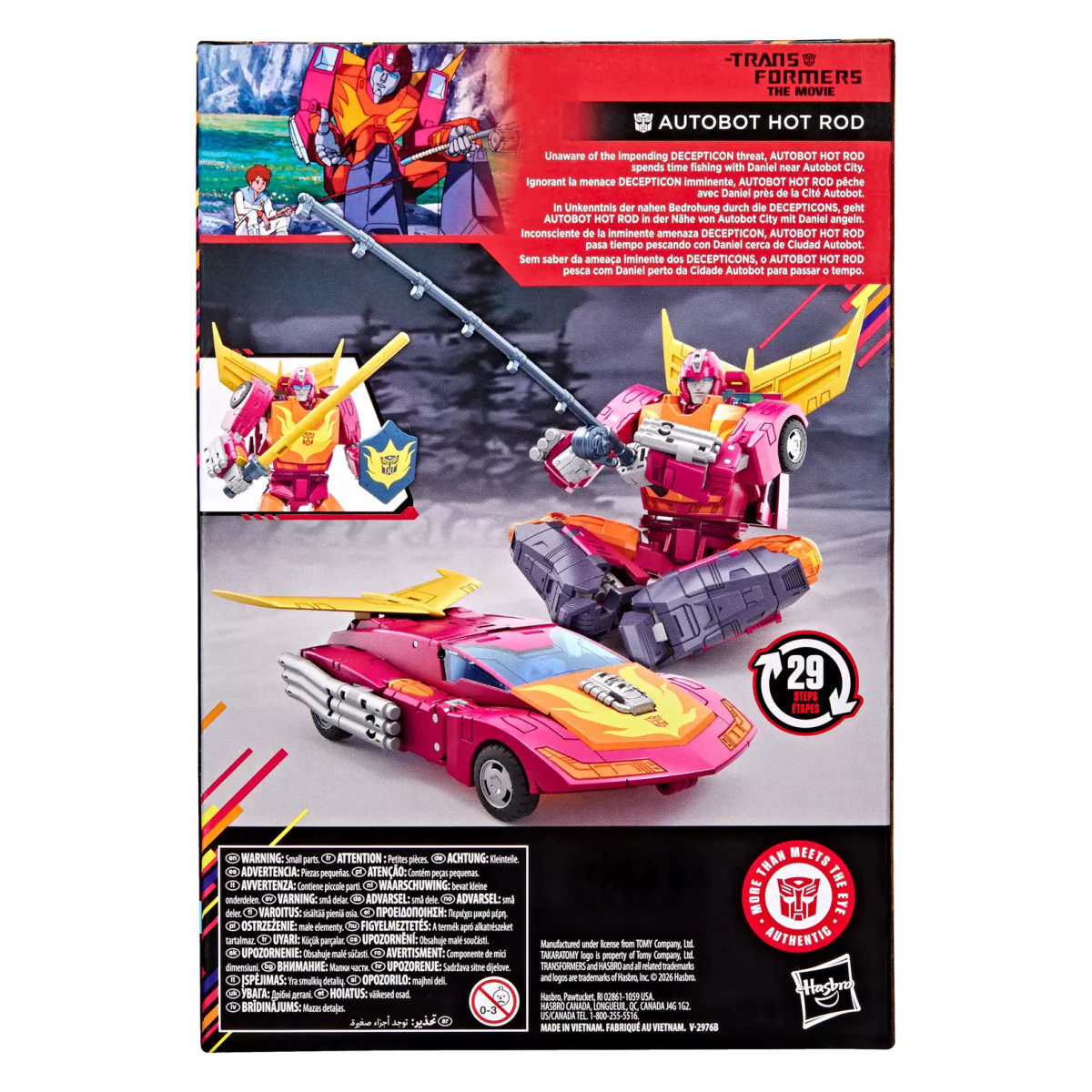 Hasbro - Transformers: The Movie - HOTROD Voyager Class - Studio Series MTMTE Collection