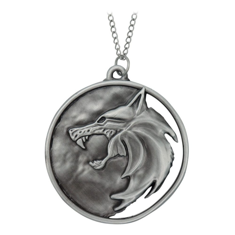 FaNaTtiK - The Witcher 1:1 Replica of Geralt's Medallion Necklace