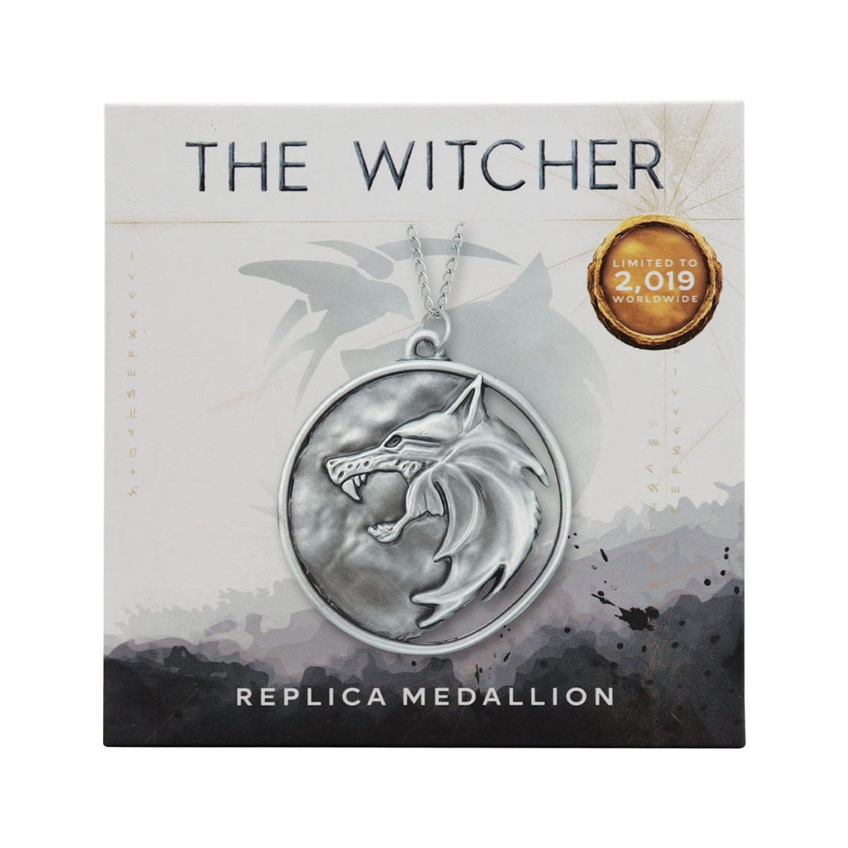 FaNaTtiK - The Witcher 1:1 Replica of Geralt's Medallion Necklace