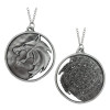 FaNaTtiK - The Witcher 1:1 Replica of Geralt's Medallion Necklace