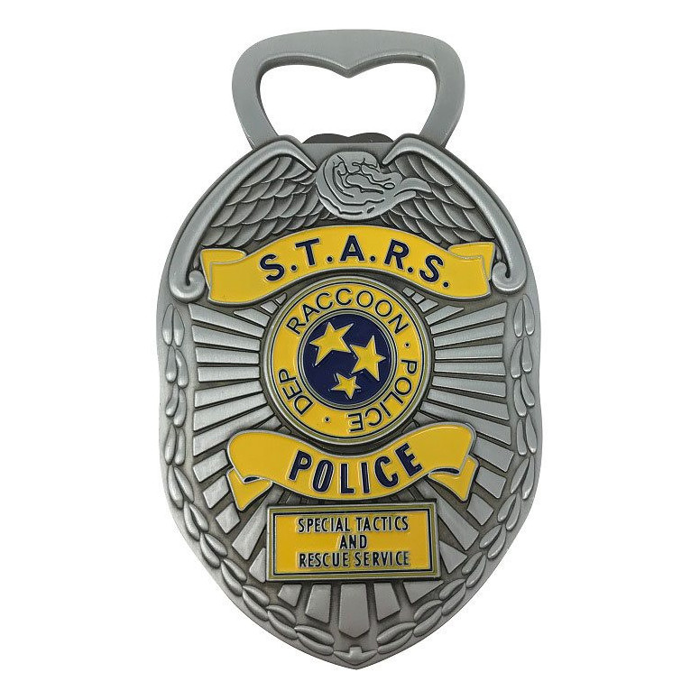 FaNaTtiK - Resident Evil Police Badge Bottle Opener