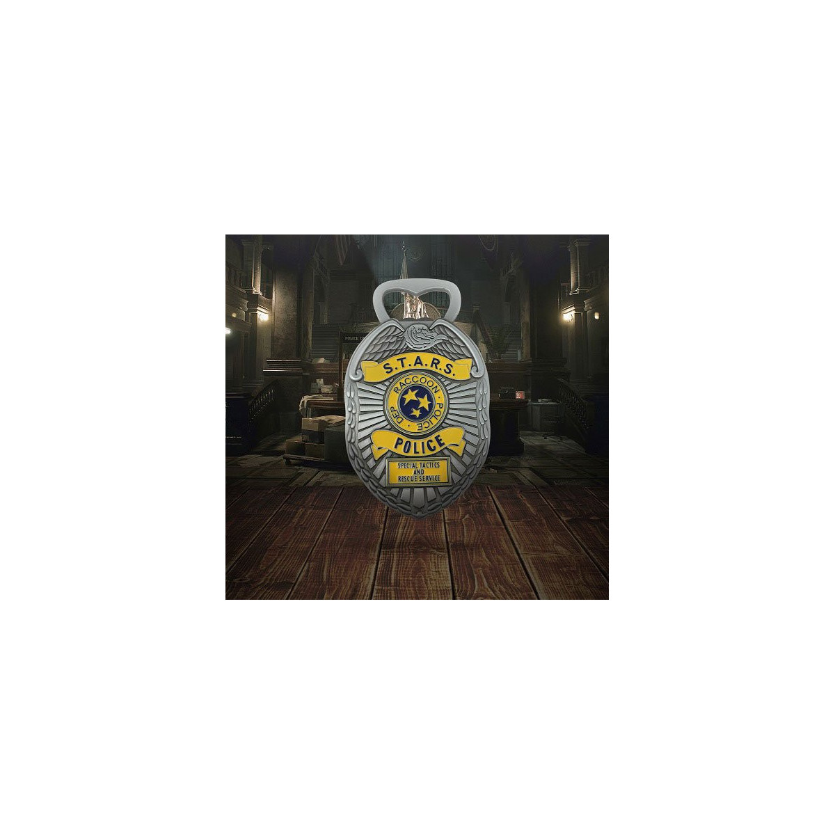 FaNaTtiK - Resident Evil Police Badge Bottle Opener