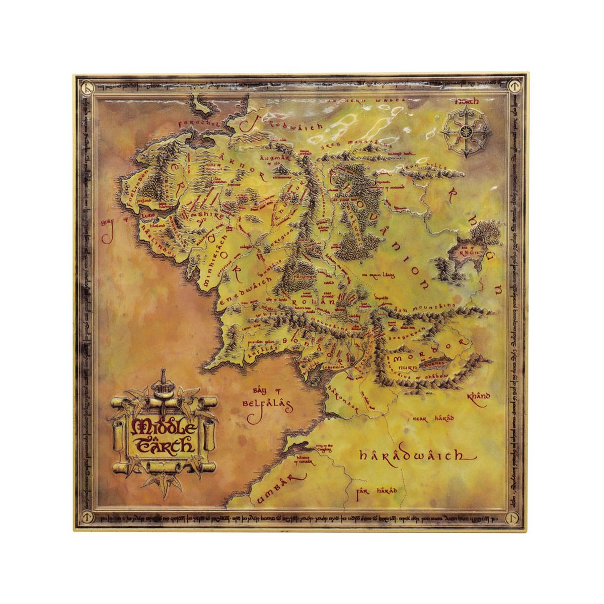 FaNaTtiK - The Lord of the Rings Metal Map